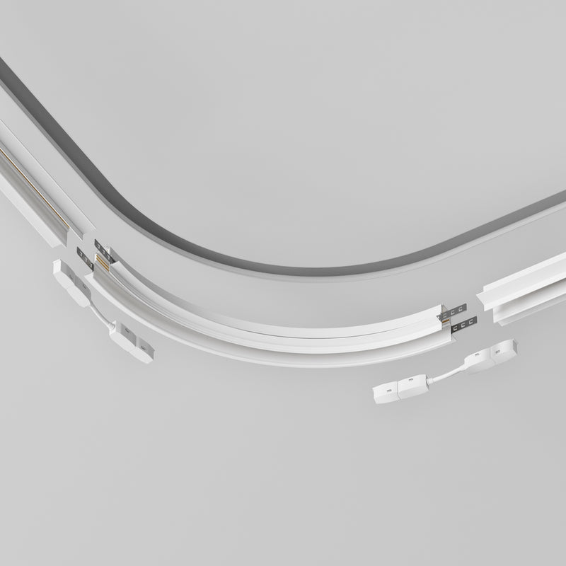 Accesorii pentru Sina Magnetica Incastrata Exility Maytoni Technical Accessories for tracks Exility, Alb