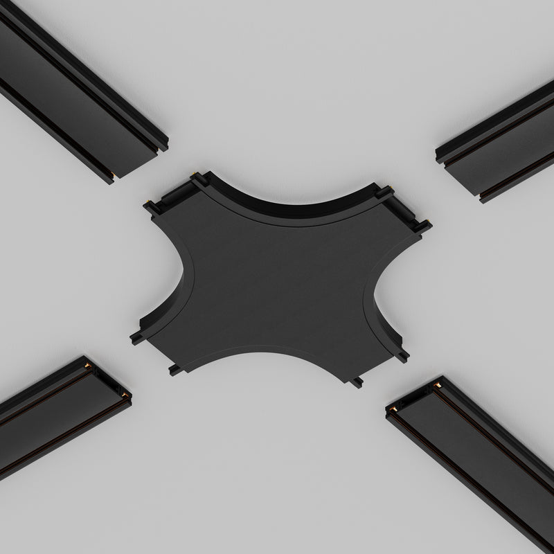 Accesorii pentru Sina Magnetica Aplicata Radity Maytoni Technical Accessories for tracks Radity, Negru
