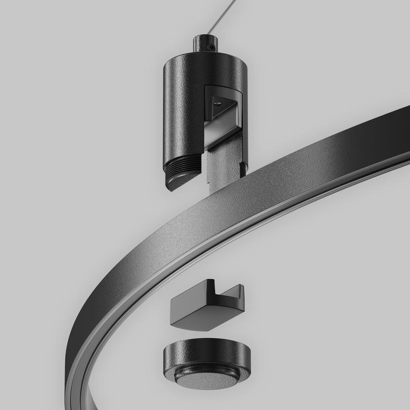 Componenta iluminat Sistem Magnetic Modular FLARITY Negru