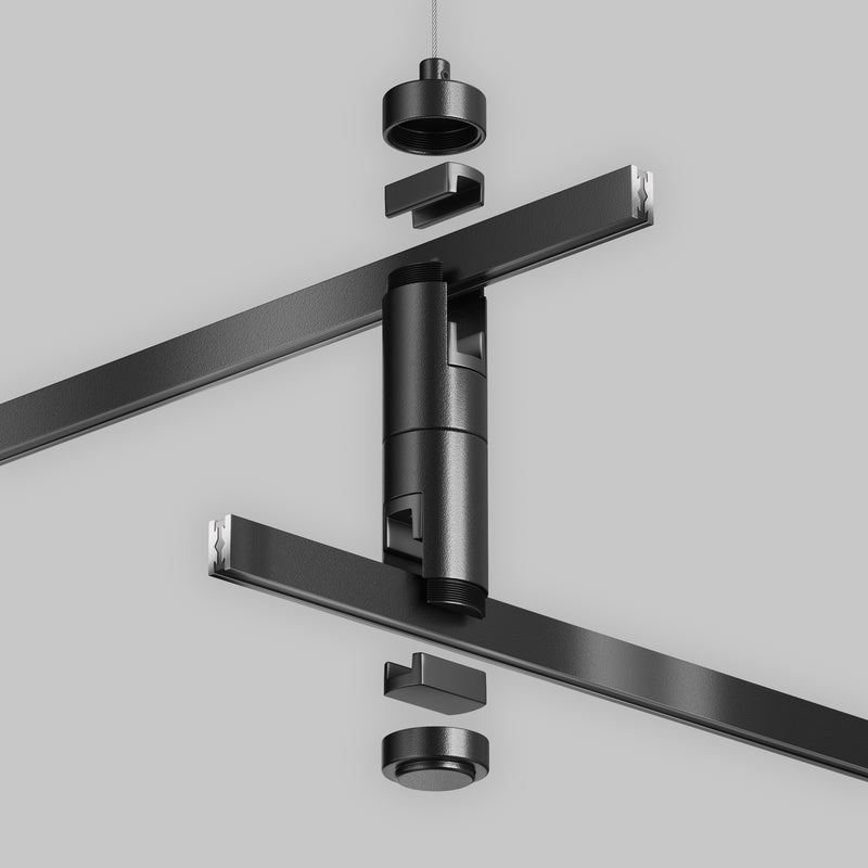 Componenta iluminat Sistem Magnetic Modular FLARITY Negru