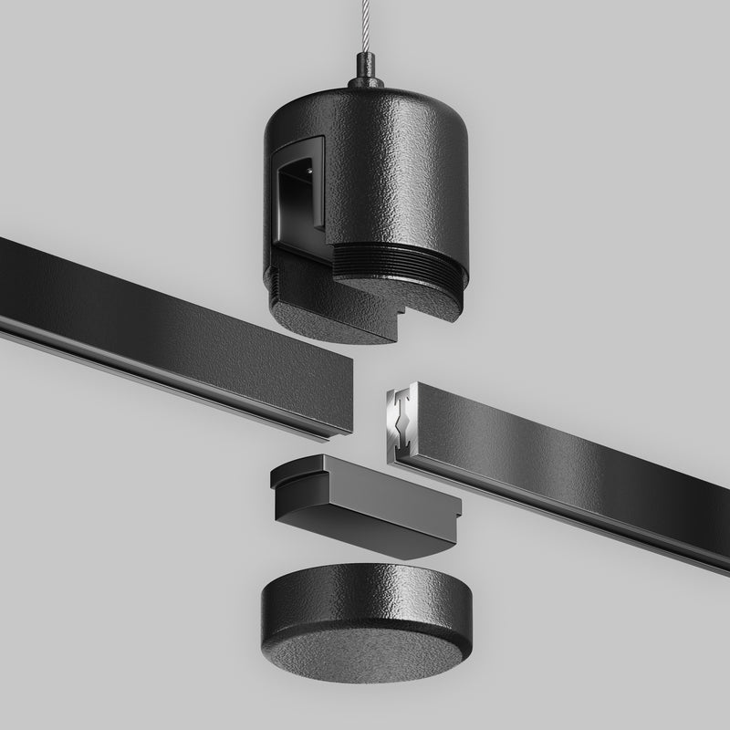 Componenta iluminat Sistem Magnetic Modular FLARITY Negru