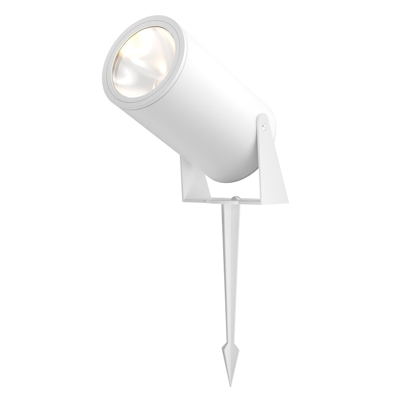 Spot Exterior LED Maytoni Outdoor Bern, Alb, LED 30W, 2800lm 3000K