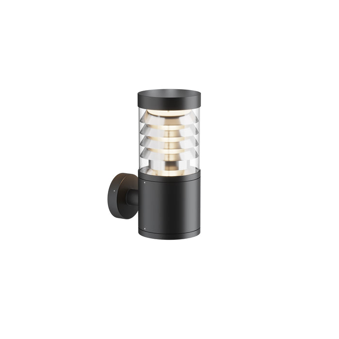 Aplica LED Maytoni Outdoor Spir, Antracit, LED 12W, 350lm 3000K  O439WL-L12GF3K