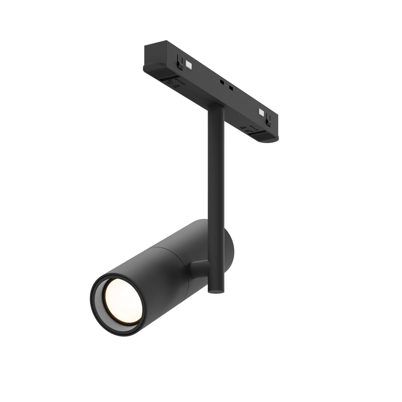 Corp iluminat pe sina Sistem Magnetic 23mm EXILITY Negru