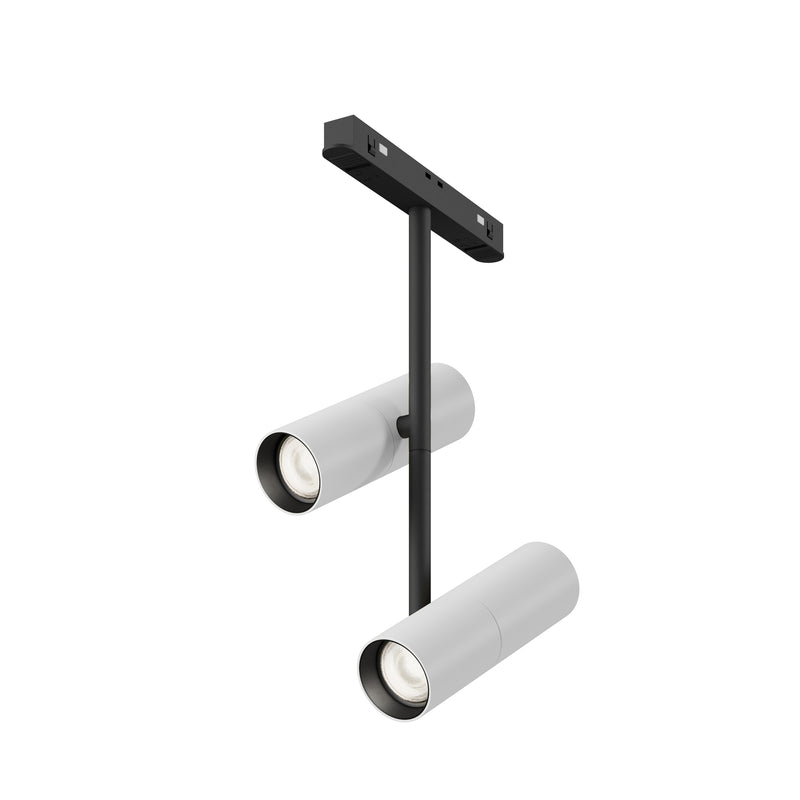 Corp iluminat pe sina Sistem Magnetic 23mm EXILITY Negru