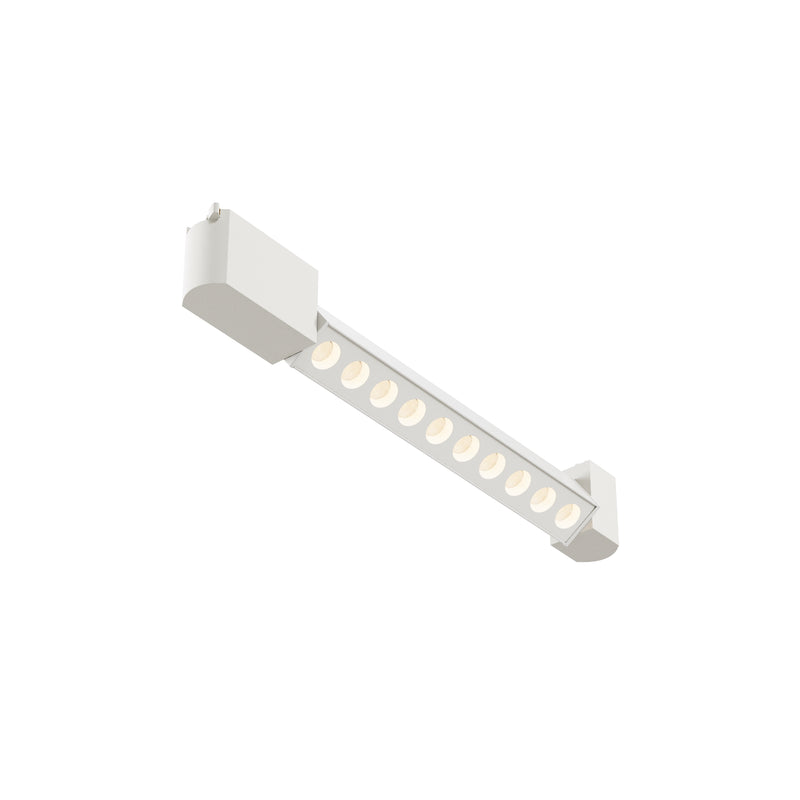 Proiector LED pentru sina monofazata Unity Maytoni Technical Points Rot, Alb, LED 10W, 760lm 4000K