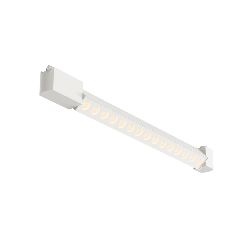 Proiector LED pentru sina monofazata Unity Maytoni Technical Points Rot, Alb, LED 22W, 1130lm 3000K