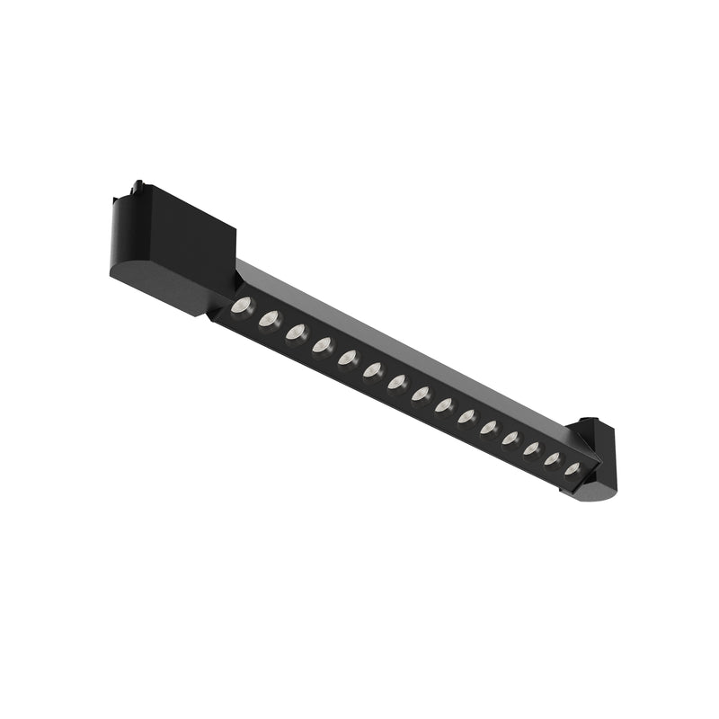 Proiector LED pentru sina monofazata Unity Maytoni Technical Points Rot, Negru, LED 22W, 1440lm 4000K