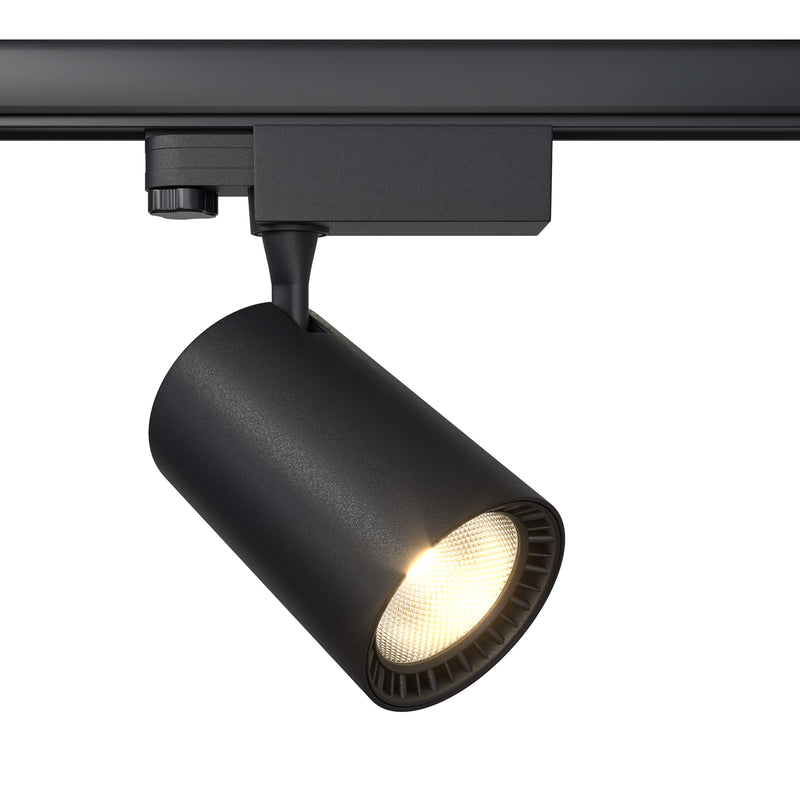Proiector LED pentru sina cu 3 faze, Trinity Maytoni Technical Vuoro Negru