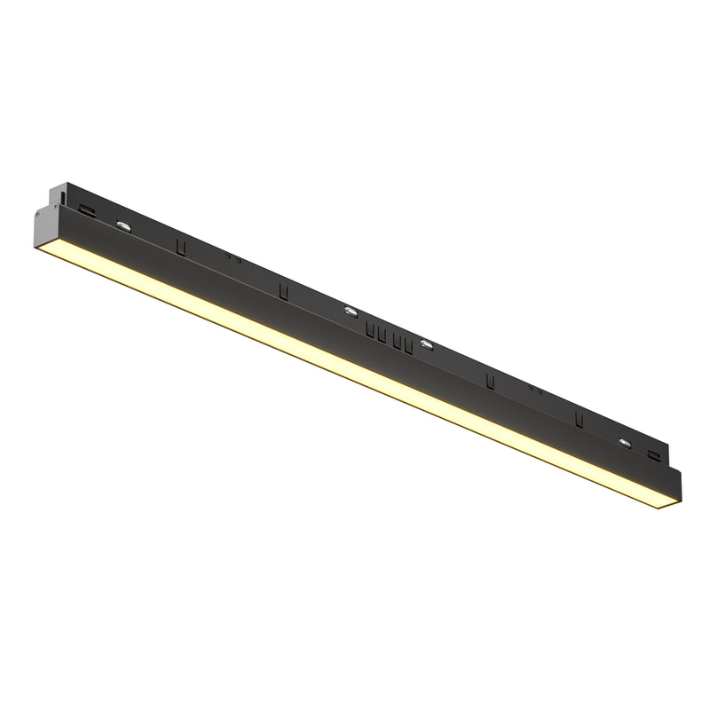 Corp iluminat pe sina Sistem Magnetic 23mm EXILITY Negru