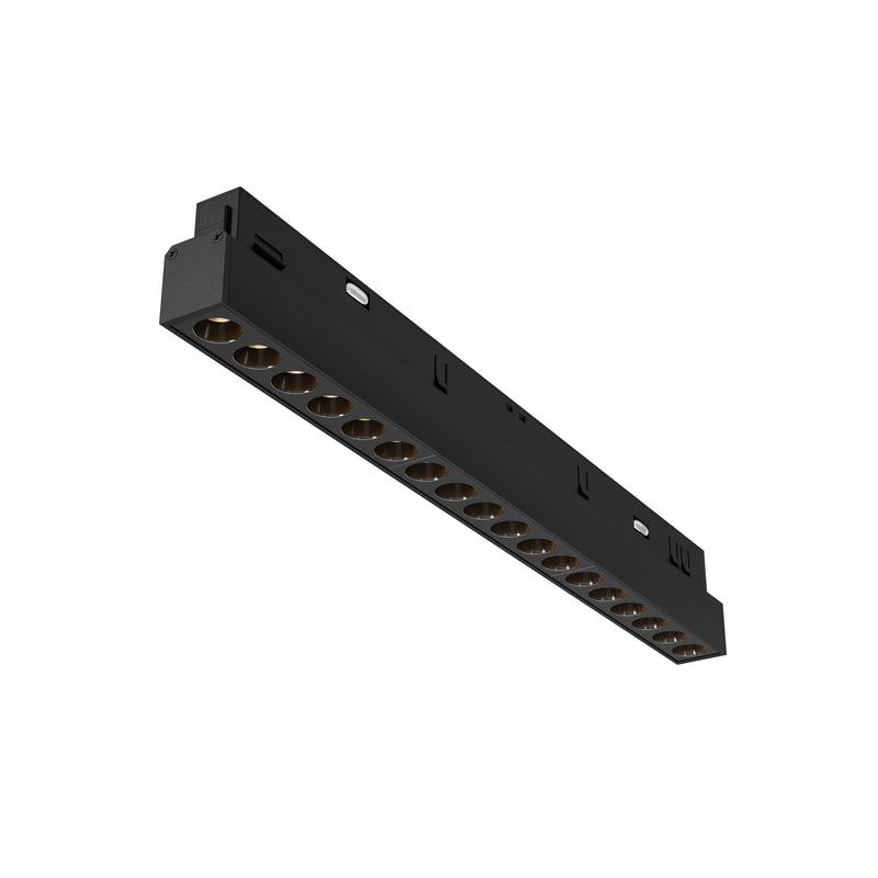Corp iluminat pe sina Sistem Magnetic 23mm EXILITY Negru