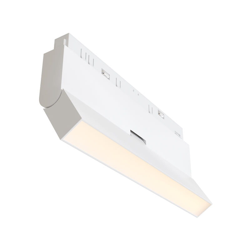 Corp iluminat pe sina Sistem Magnetic 23mm EXILITY Alb