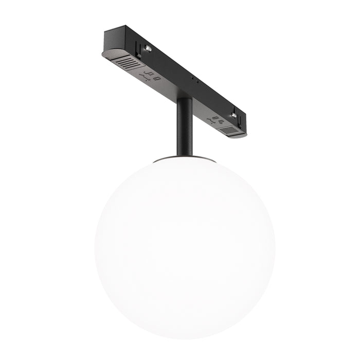 Proiector LED pentru sina magnetica Exility Maytoni Technical Luna, Negru, LED 5W, 320lm  Dimabil TR038-4-5W3K-WW-DS-1