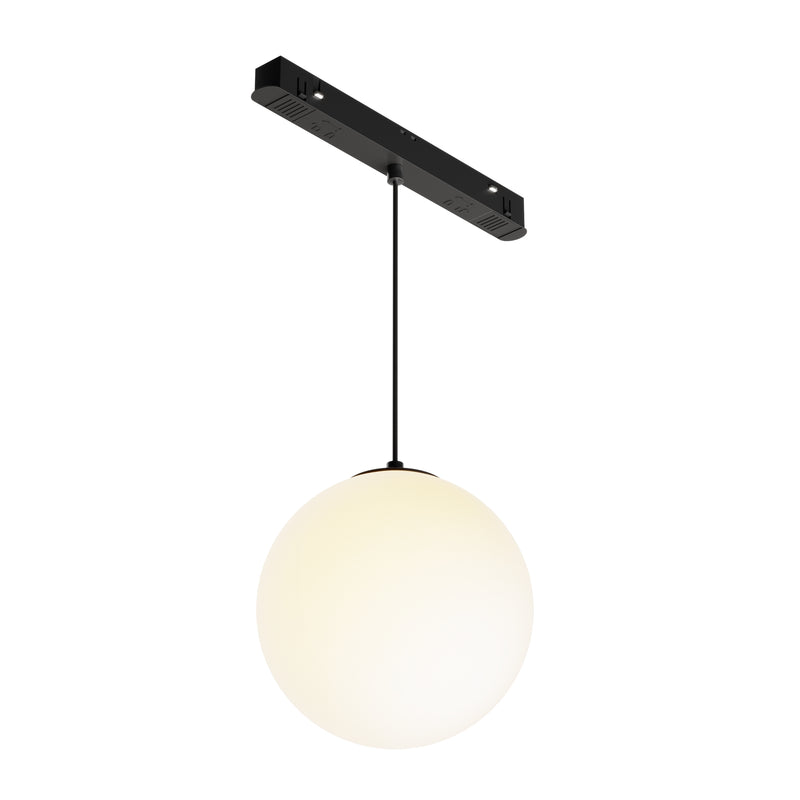 Lampa LED Suspendata pentru Sina Magnetica Exility Maytoni Technical Luna, Negru, LED 5W, 330lm 3000K