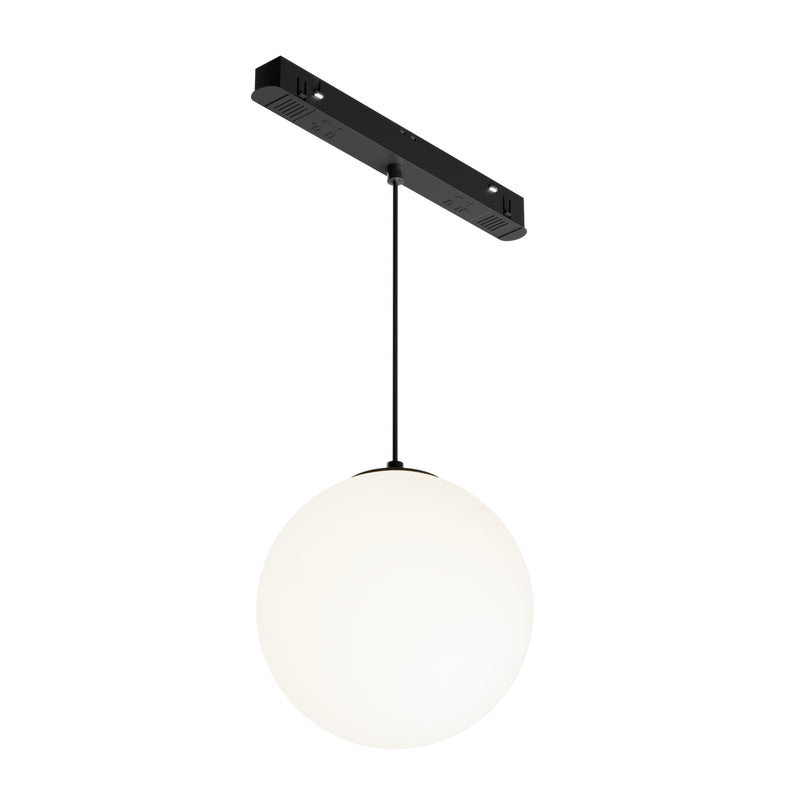 Lampa LED Suspendata pentru Sina Magnetica Exility Maytoni Technical Luna, Negru, LED 5W, 330lm 4000K