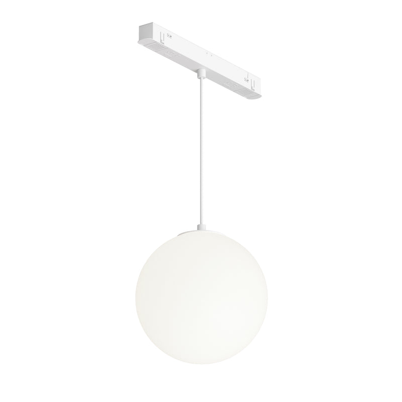 Lampa LED Suspendata pentru Sina Magnetica Exility Maytoni Technical Luna, Alb, LED 5W, 340lm Dimabil