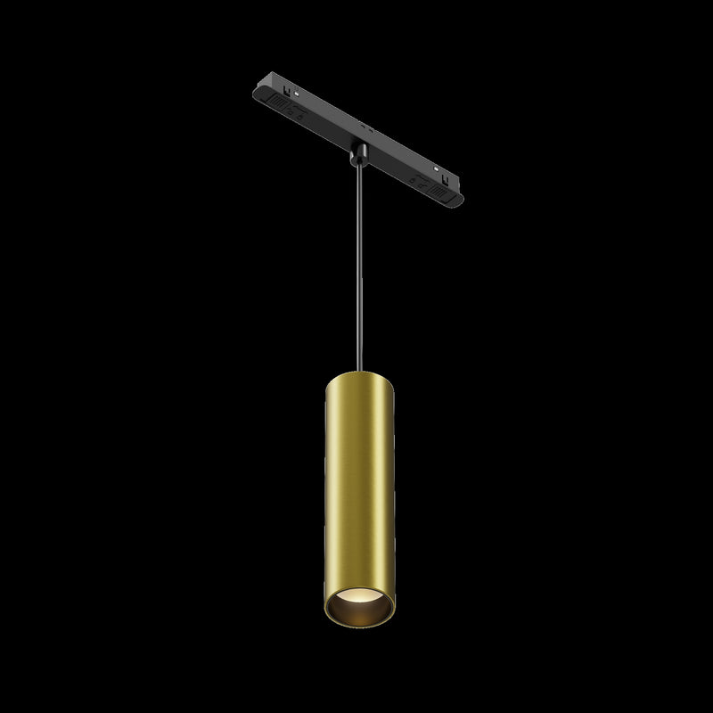 Lampa LED Suspendata pentru Sina Magnetica Exility Maytoni Technical Focus LED, Negru | Alama, LED 12W, 883lm 3000K