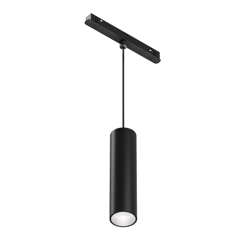 Lampa LED Suspendata pentru Sina Magnetica Exility Maytoni Technical Focus LED, Negru, LED 12W, 900lm Dimabil