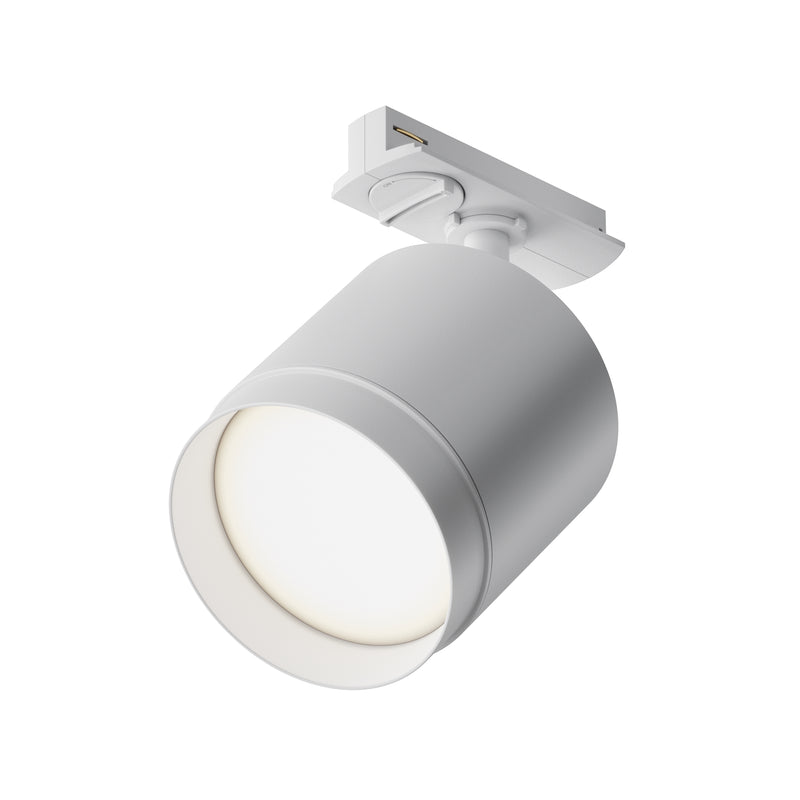 Proiector pentru sina monofazata Unity Maytoni Technical Polar, Alb, GX53 15W