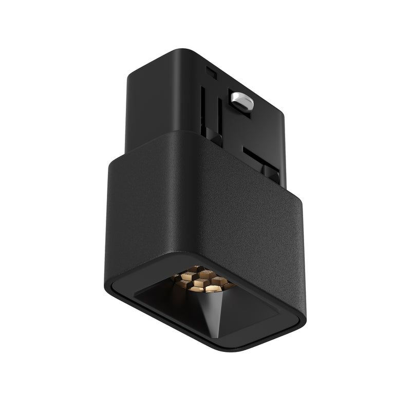 Corp iluminat pe sina Sistem Magnetic 23mm EXILITY Negru
