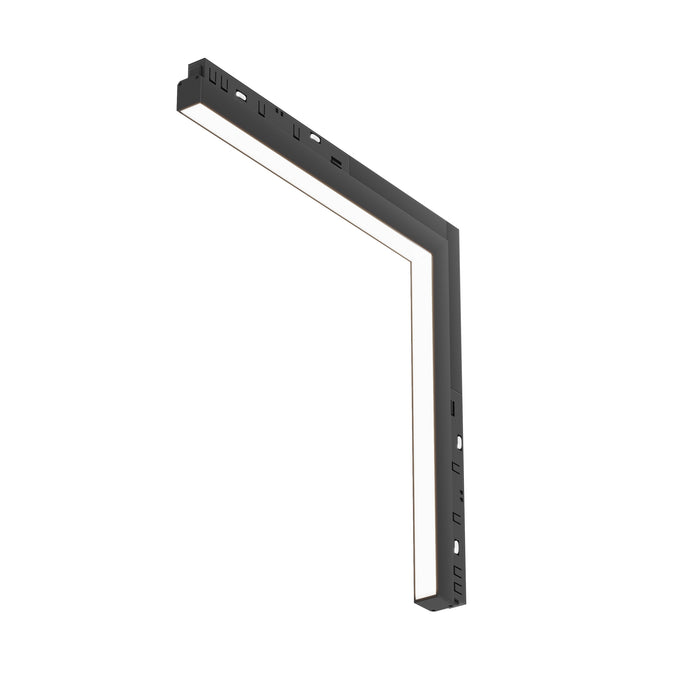 Proiector LED pentru sina magnetica Exility Maytoni Technical Basis, Negru, LED 24W, 1250lm 4000K  TR102-24W4K-B-1