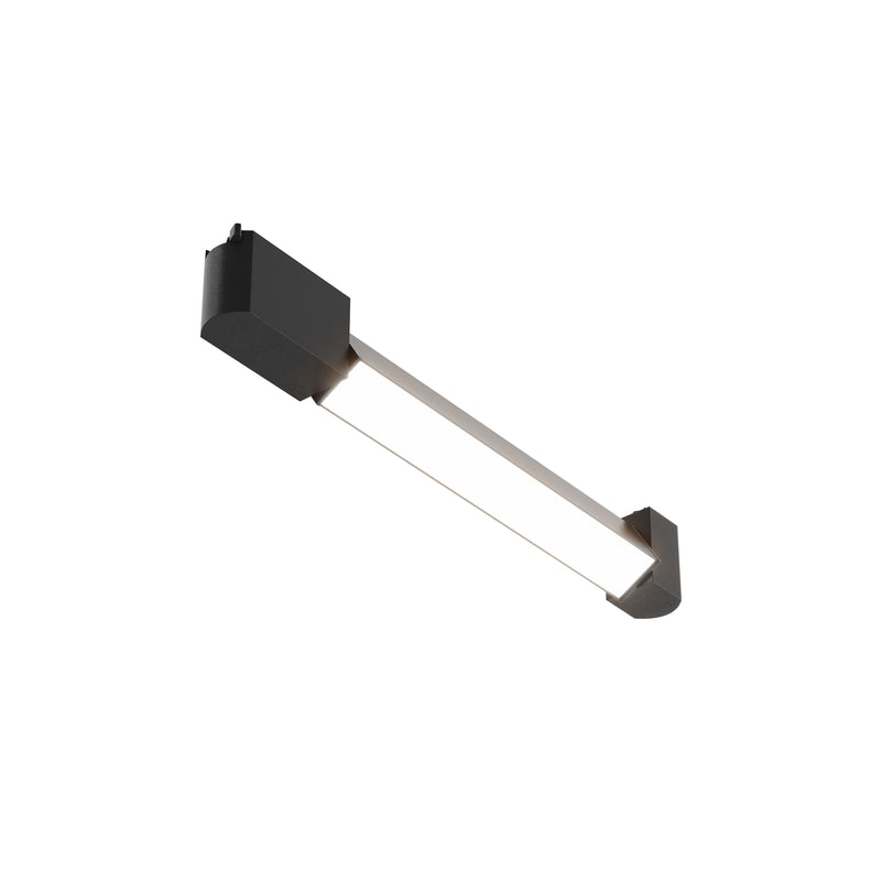 Proiector LED pentru sina monofazata Unity Maytoni Technical Basis Rot, Negru, LED 12W, 980lm 4000K