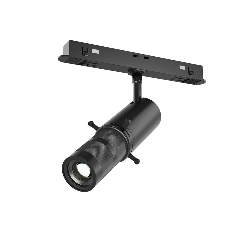 Proiector LED pentru sina magnetica Exility Maytoni Technical Gala, Negru, LED 10W, 290lm Dimabil
