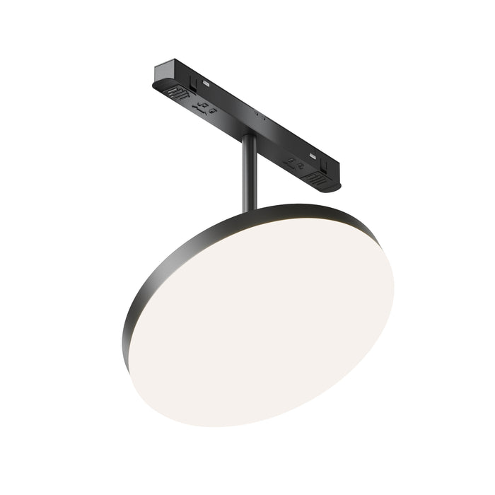 Proiector LED pentru sina magnetica Exility Maytoni Technical Plato, Negru, LED 15W, 707lm  Dimabil TR131-4-15W-DS-B
