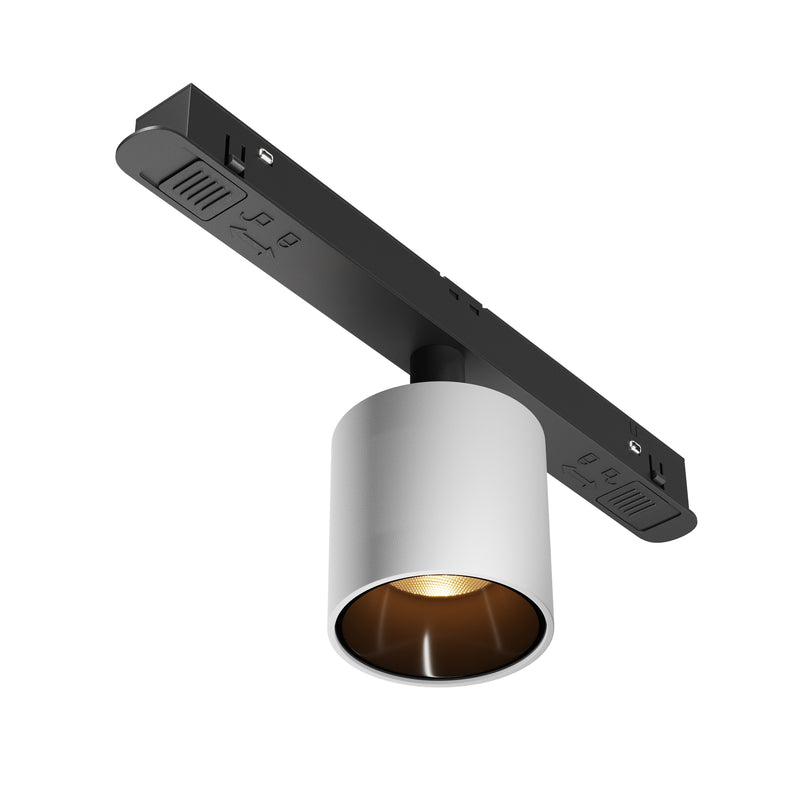 Corp iluminat pe sina Sistem Magnetic 23mm EXILITY Negru