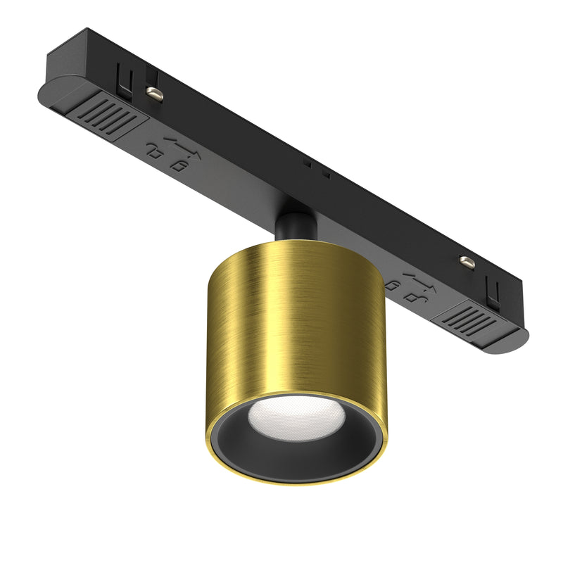 Proiector LED pentru sina magnetica Exility Maytoni Technical Alfa S, Alama, LED 7W, 390lm Dimabil