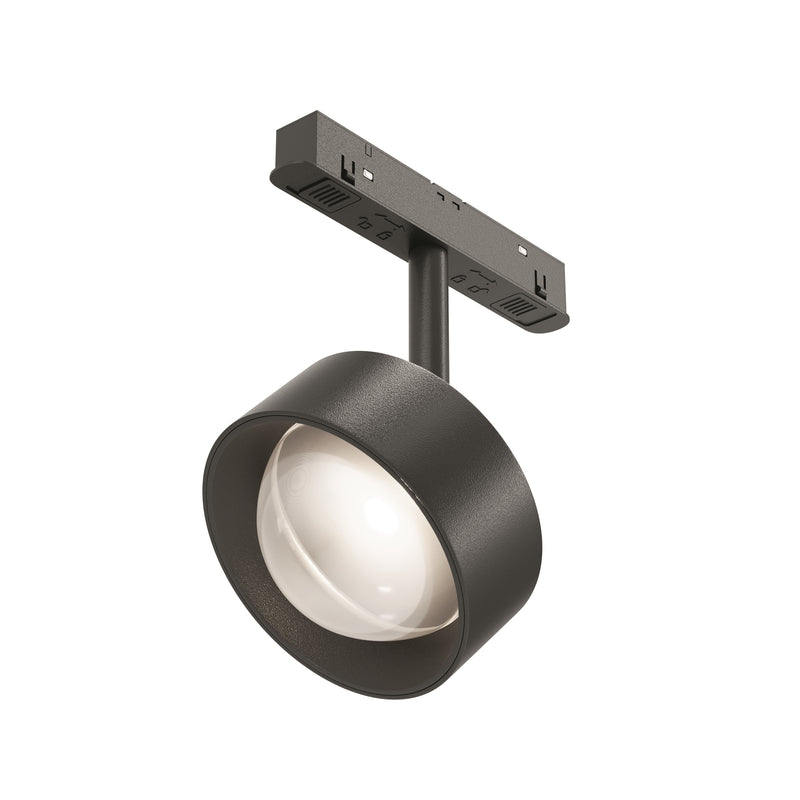 Corp iluminat pe sina Sistem Magnetic 23mm EXILITY Negru