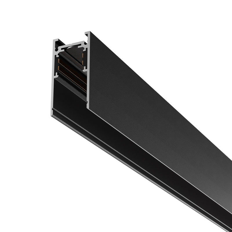 Sina magnetica aplicata Exility Maytoni Technical Busbar trunkings Exility, 100cm, Negru