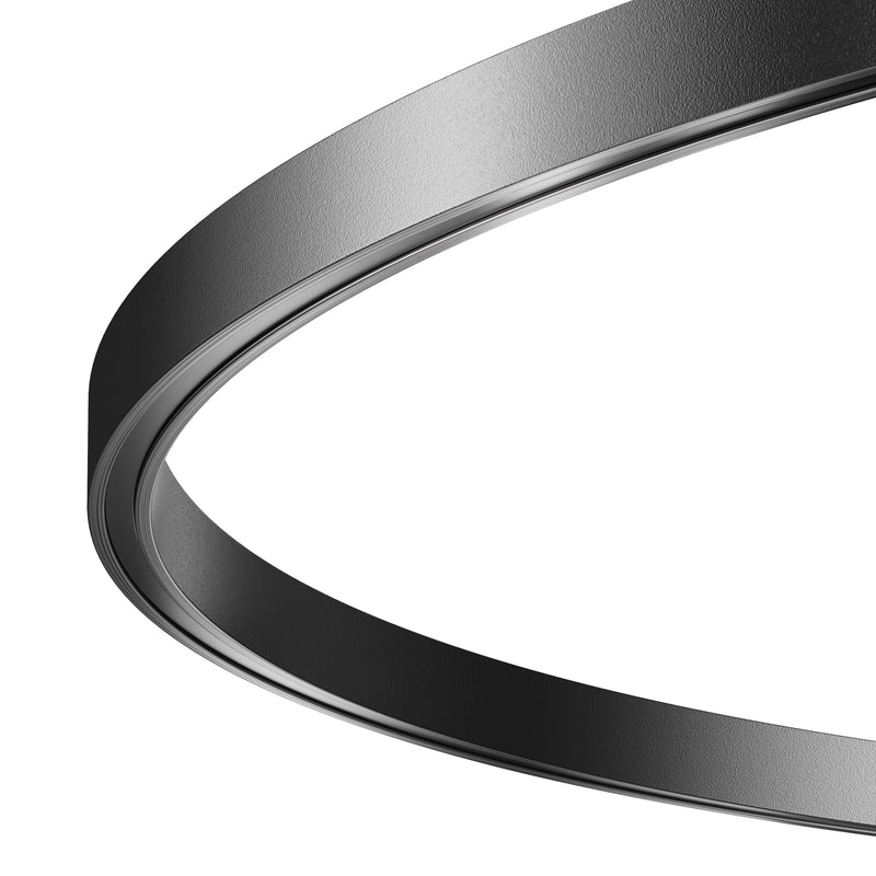 Corp iluminat pe sina Sistem Magnetic Modular FLARITY Negru