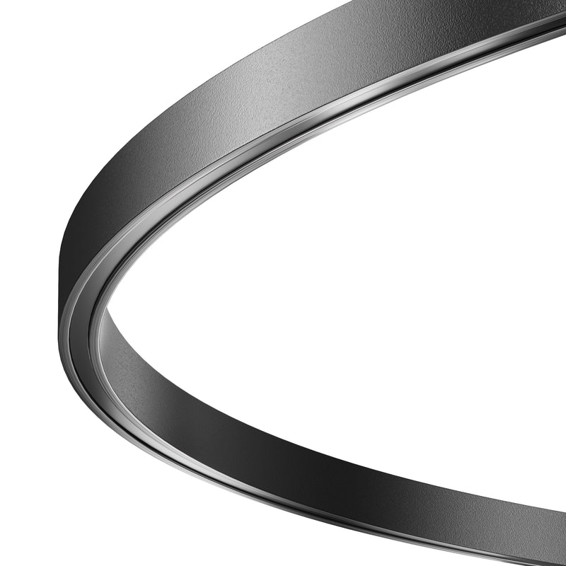 Corp iluminat pe sina Sistem Magnetic Modular FLARITY Negru