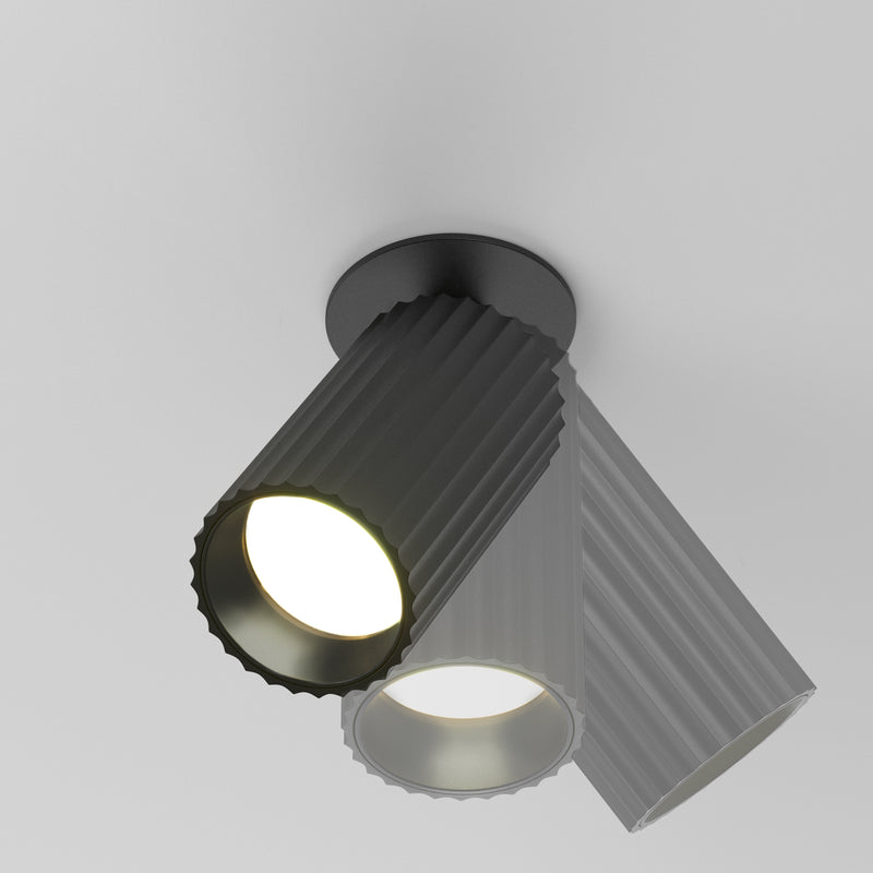 Spot incastrat Ceiling Negru