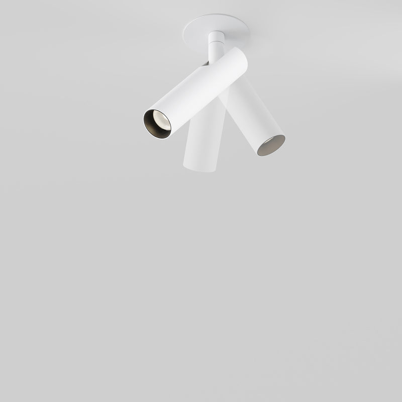 Lampa de Tavan Incastrata, Reglabila Maytoni Technical Focus T, Alb, LED 6W, 290lm 3000K