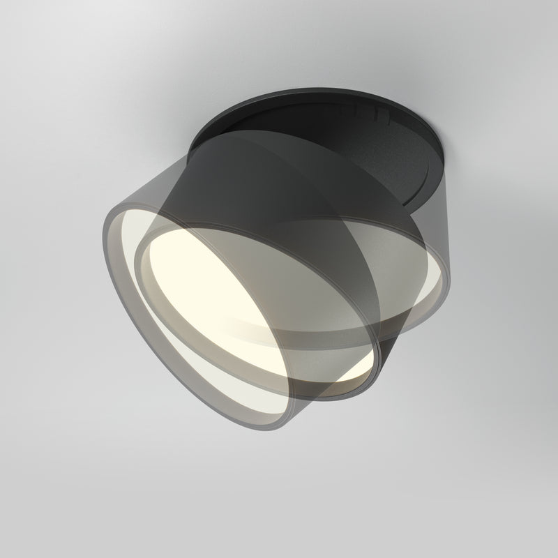 Spot incastrat Downlight Negru