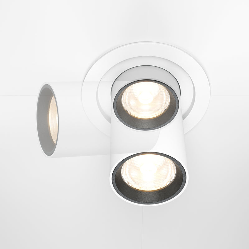 Spot LED Incastrat Maytoni Technical Hidden, Alb, LED 10W, 780lm 3000K