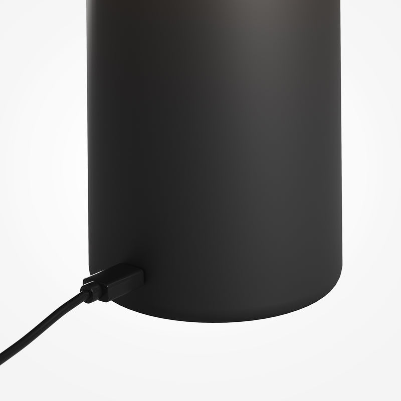 Lampa portabila Modern Negru