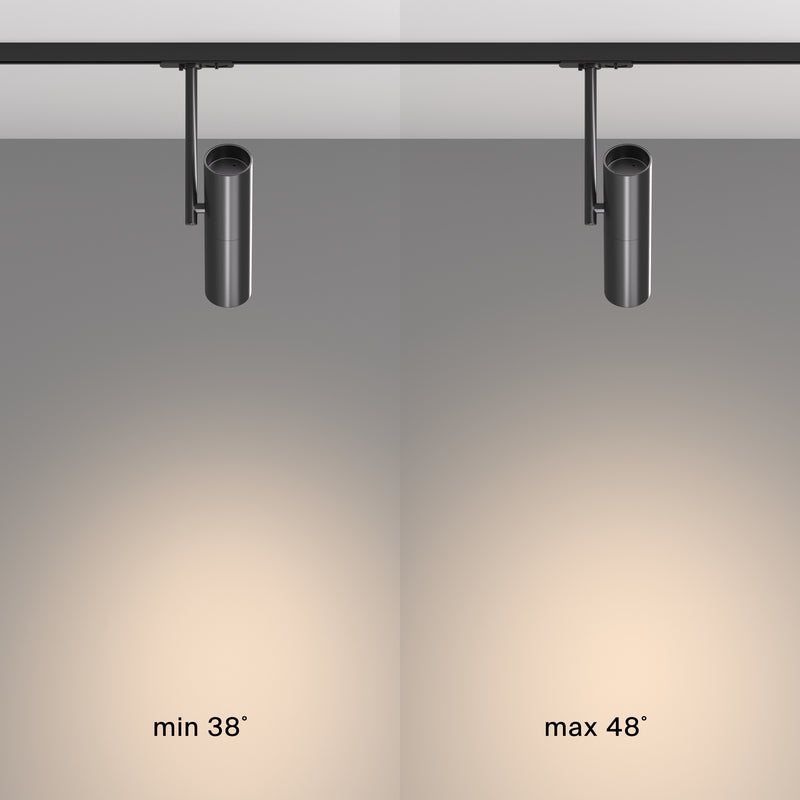 Proiector pentru sina 1 circuit, UNITY Maytoni Technical Elti Negru, 1XGU10