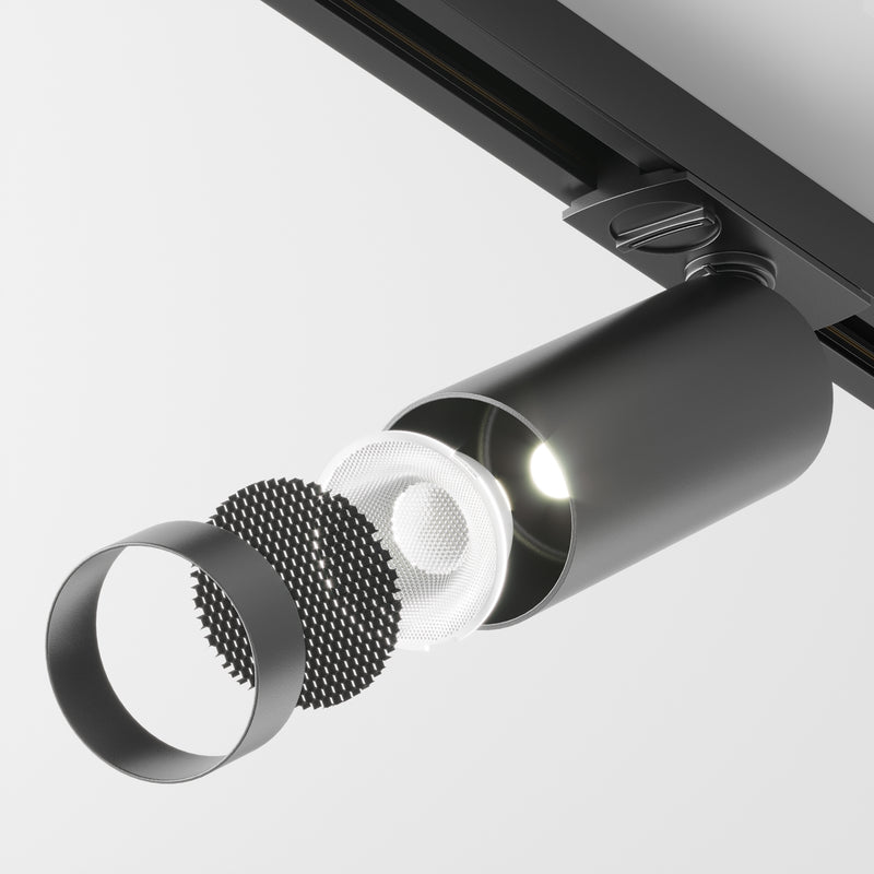 Proiector LED pentru sina 1 circuit, UNITY Maytoni Technical Focus LED Negru