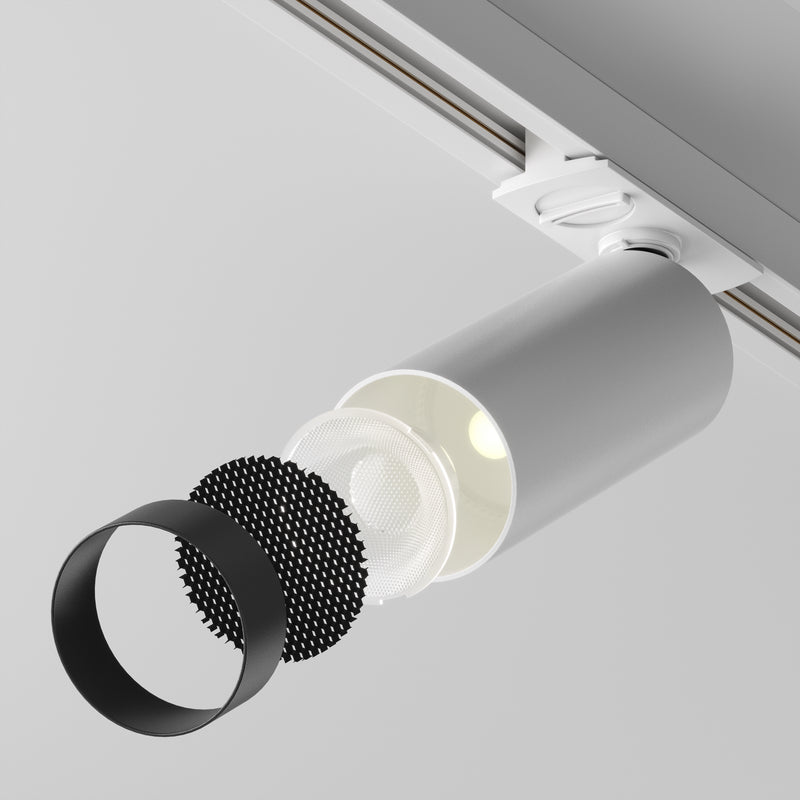 Proiector LED pentru sina 1 circuit, UNITY Maytoni Technical Focus LED Alb
