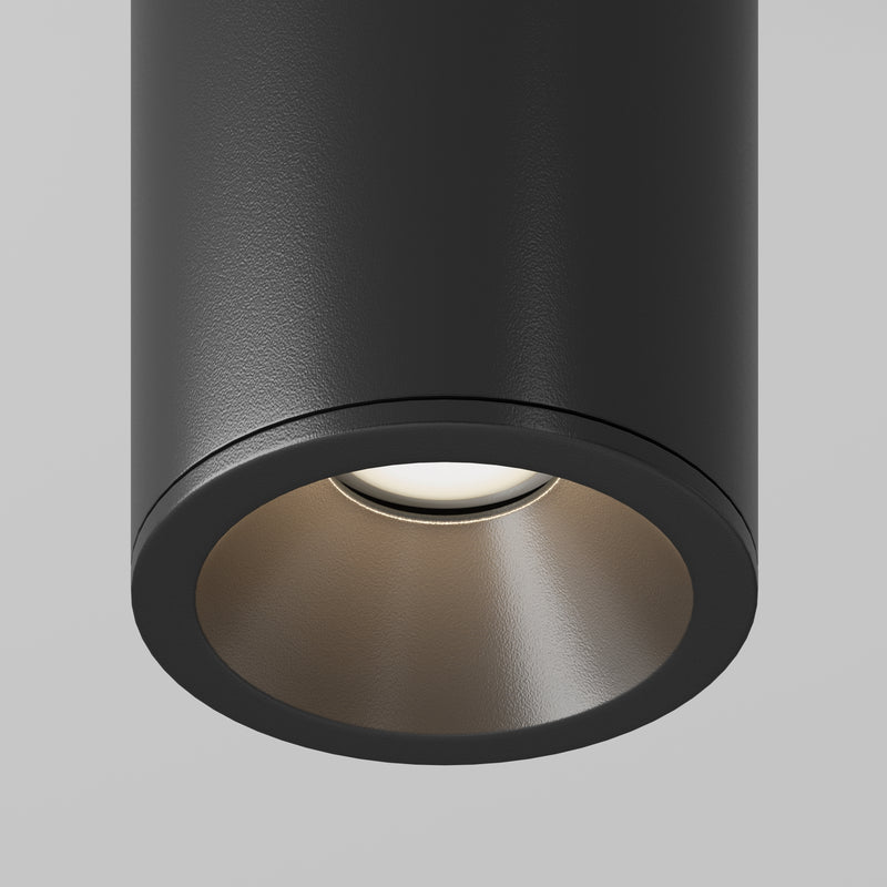 Lampa de tavan Maytoni Technical Zoom, Negru, GU10 50W