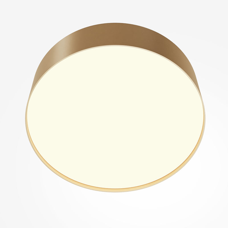 Lampa de tavan LED Maytoni Technical Zon, Auriu mat, LED 24W, 1420lm 3000K