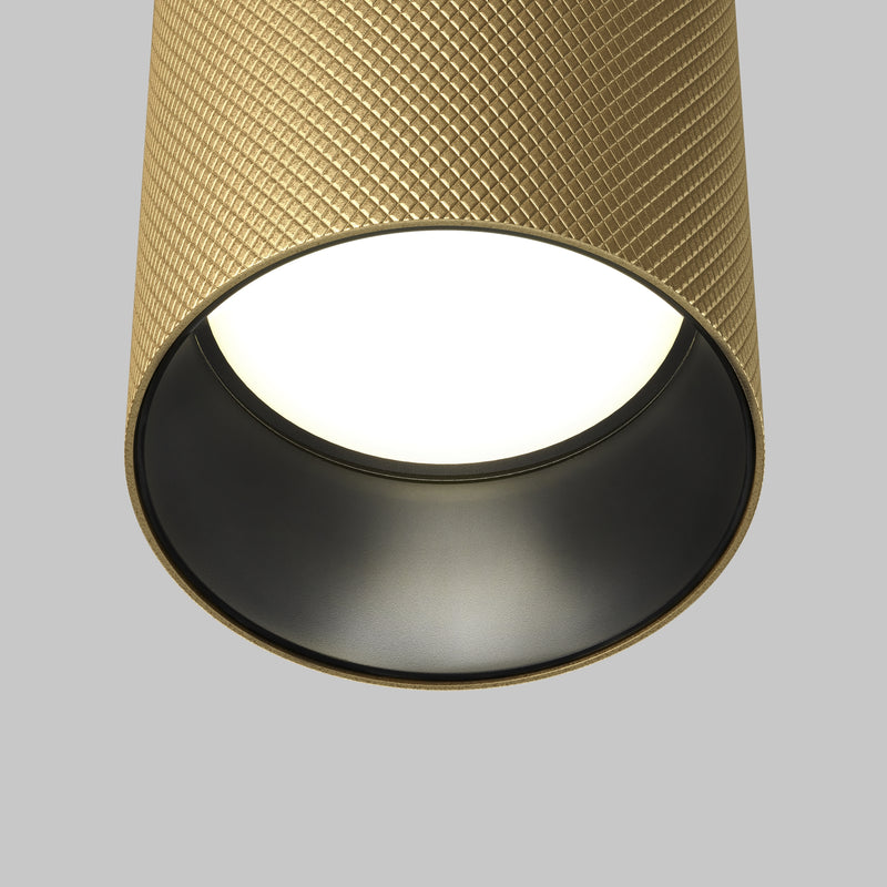 Lampa de tavan Maytoni Technical Artisan, Auriu mat, GU10 10W