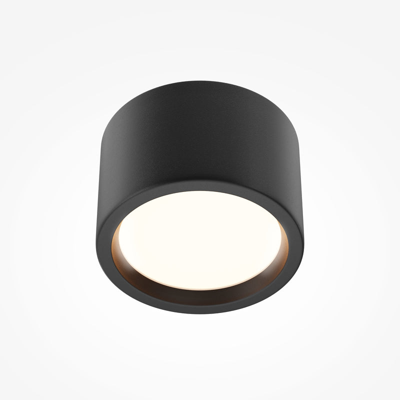 Lampa de tavan LED Maytoni Technical Hydra, Negru, LED 10W, 600lm 3000K
