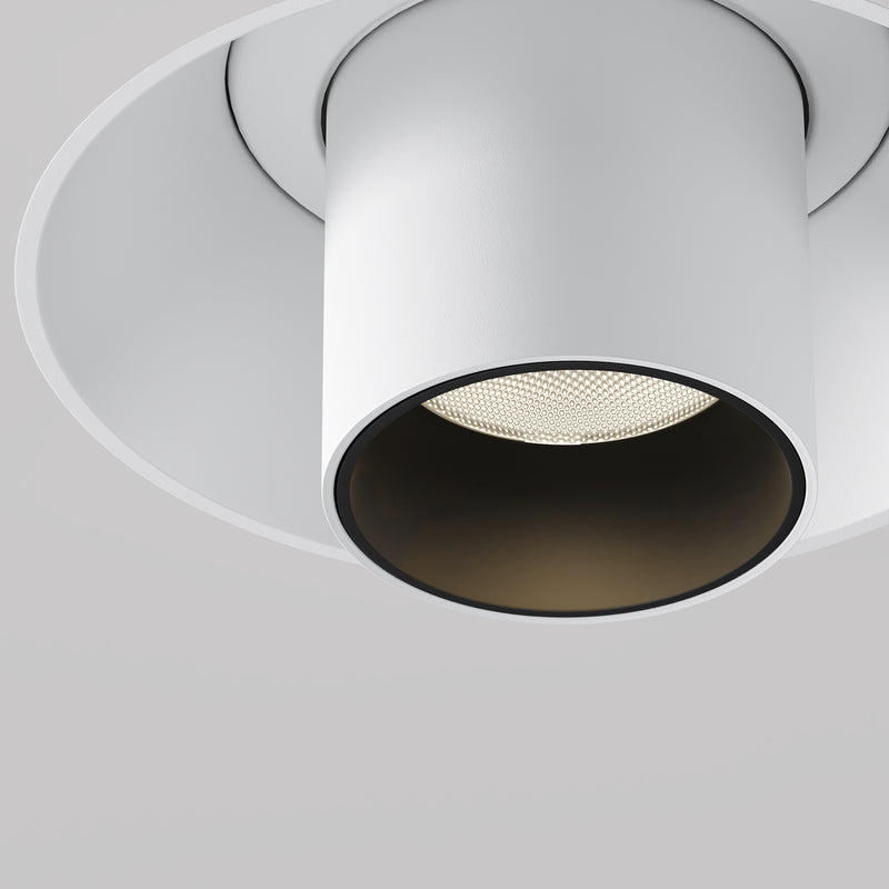 Lampa de Tavan Incastrata, Reglabila Maytoni Technical Focus T, Alb, LED 7W, 460lm 3000K
