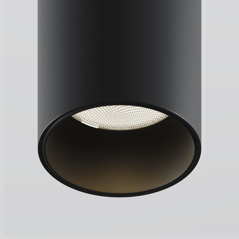 Lampa de Tavan Incastrata, Reglabila Maytoni Technical Focus T, Negru, LED 6W, 270lm 3000K
