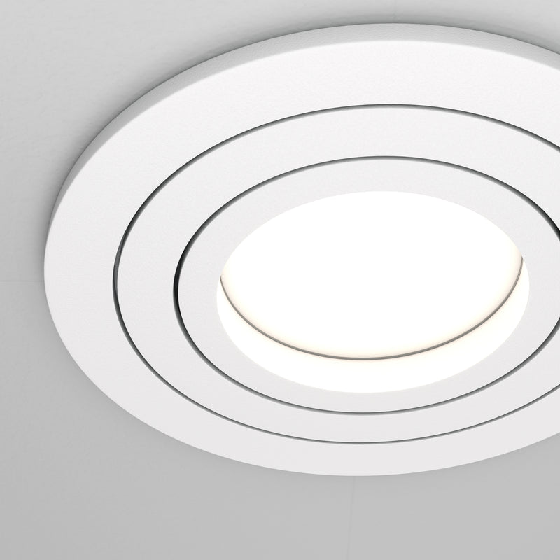 Spot incastrat Maytoni Technical Atom Alb, 1XGU10
