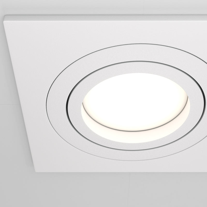 Spot incastrat Maytoni Technical Atom Alb, 2XGU10